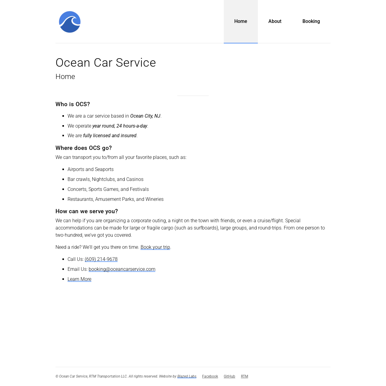 Ocean Car Service